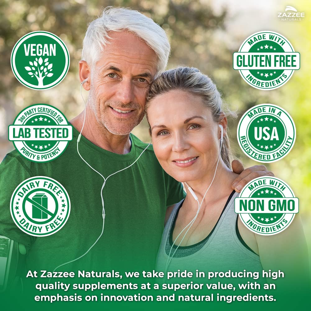 Zazzee Organic Gymnema Sylvestre 25:1 Extract, 7500 mg Strength, 25% Gymnemic Acid, 120 Vegan Capsules, 4 Month Supply, Standardized and Concentrated 25X Extract, All-Natural and Non-GMO - Image 4