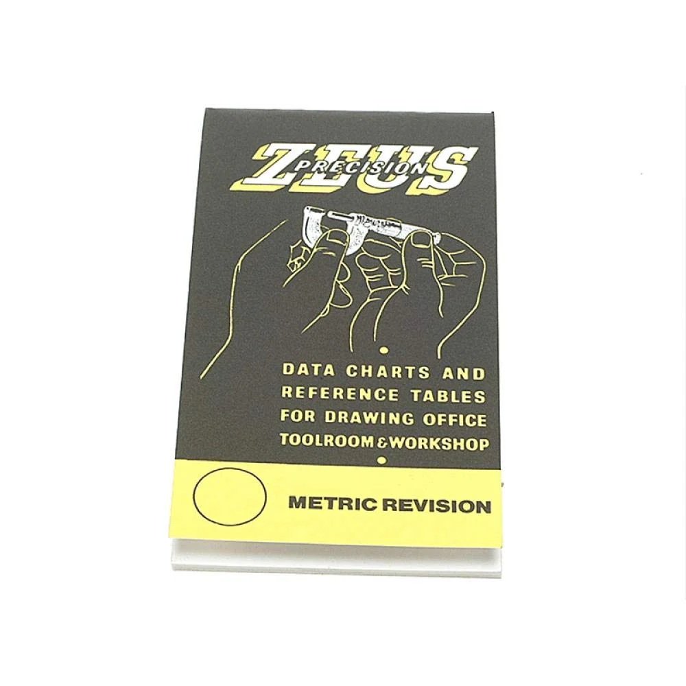Zeus precision data charts and reference tables for drawing office, toolroom & workshop - Image 2