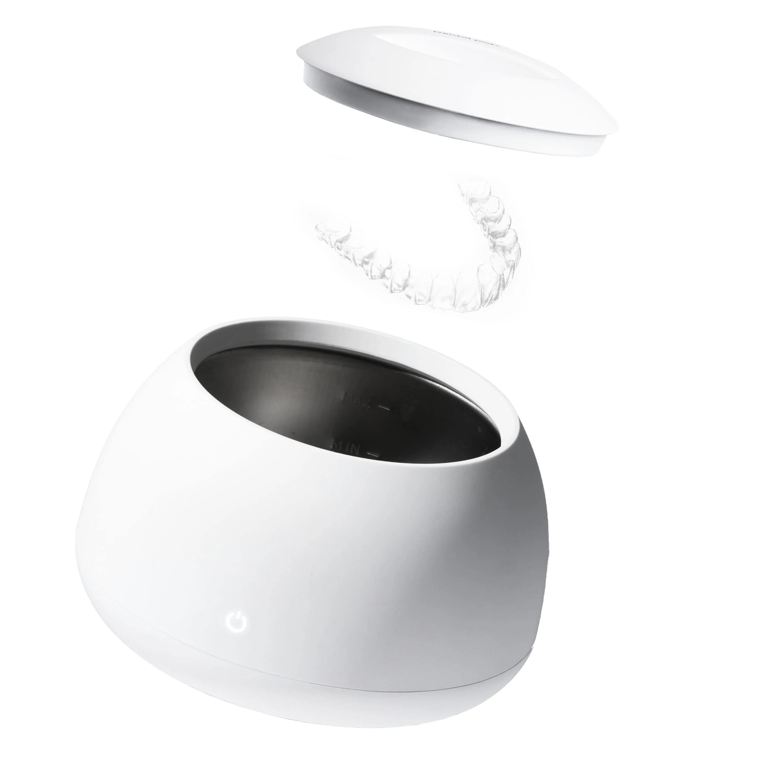 Zima Dental Pod | Arctic White | Ultrasonic Retainer Cleaner Machine | Aligner, Nightguard, Mouth Guard, Denture Cleaner | Oral Dental Care FSA HSA Approved - Image 3