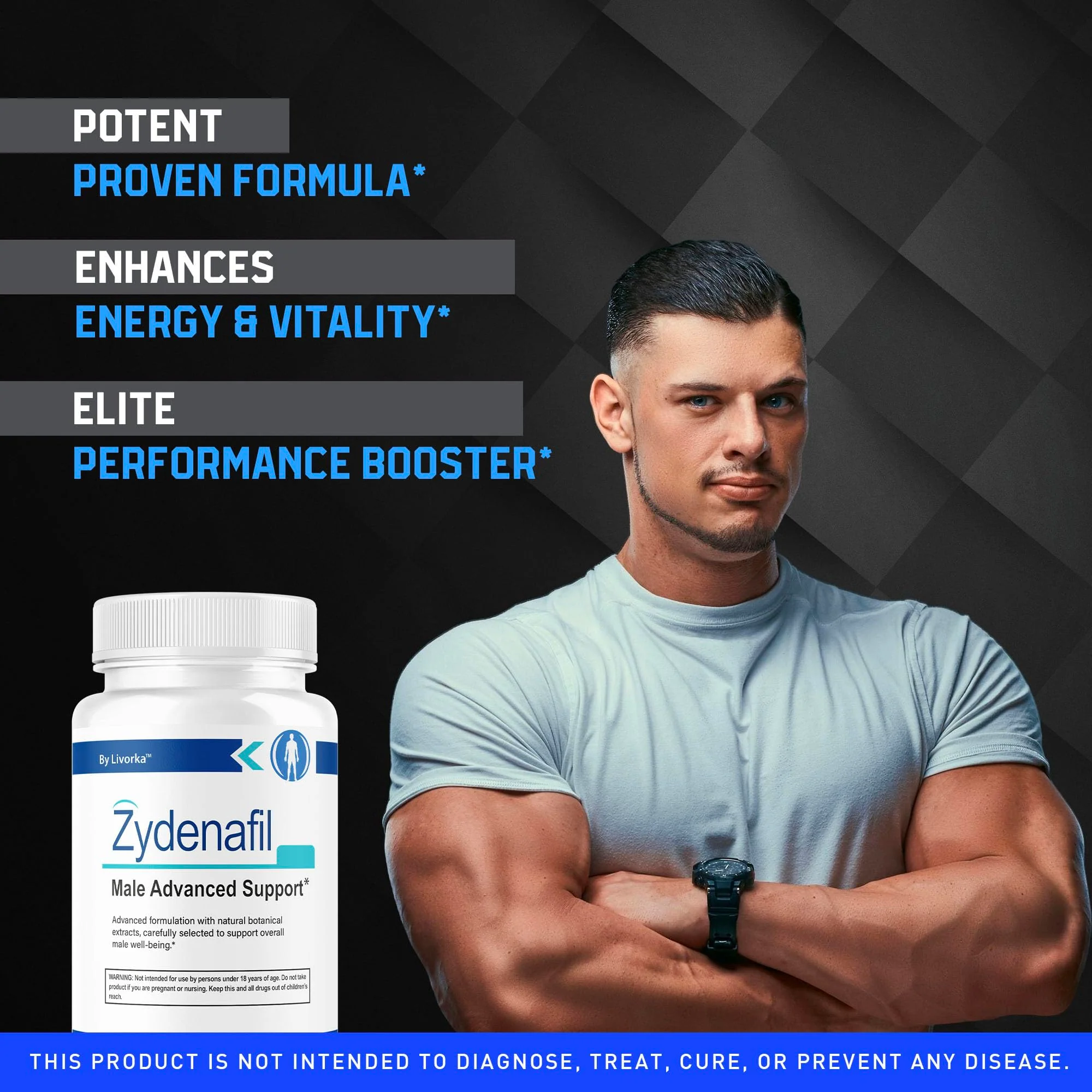 Zydenafil, Zydenafil Pills for Men, Zydenafil Pills for Men Advanced Formula, Zydenafil Pills, Zydenafil Supplement Support - All Natural Pills, Zydenafil Advanced Formula, 60 Capsules for 1 Month - Image 7