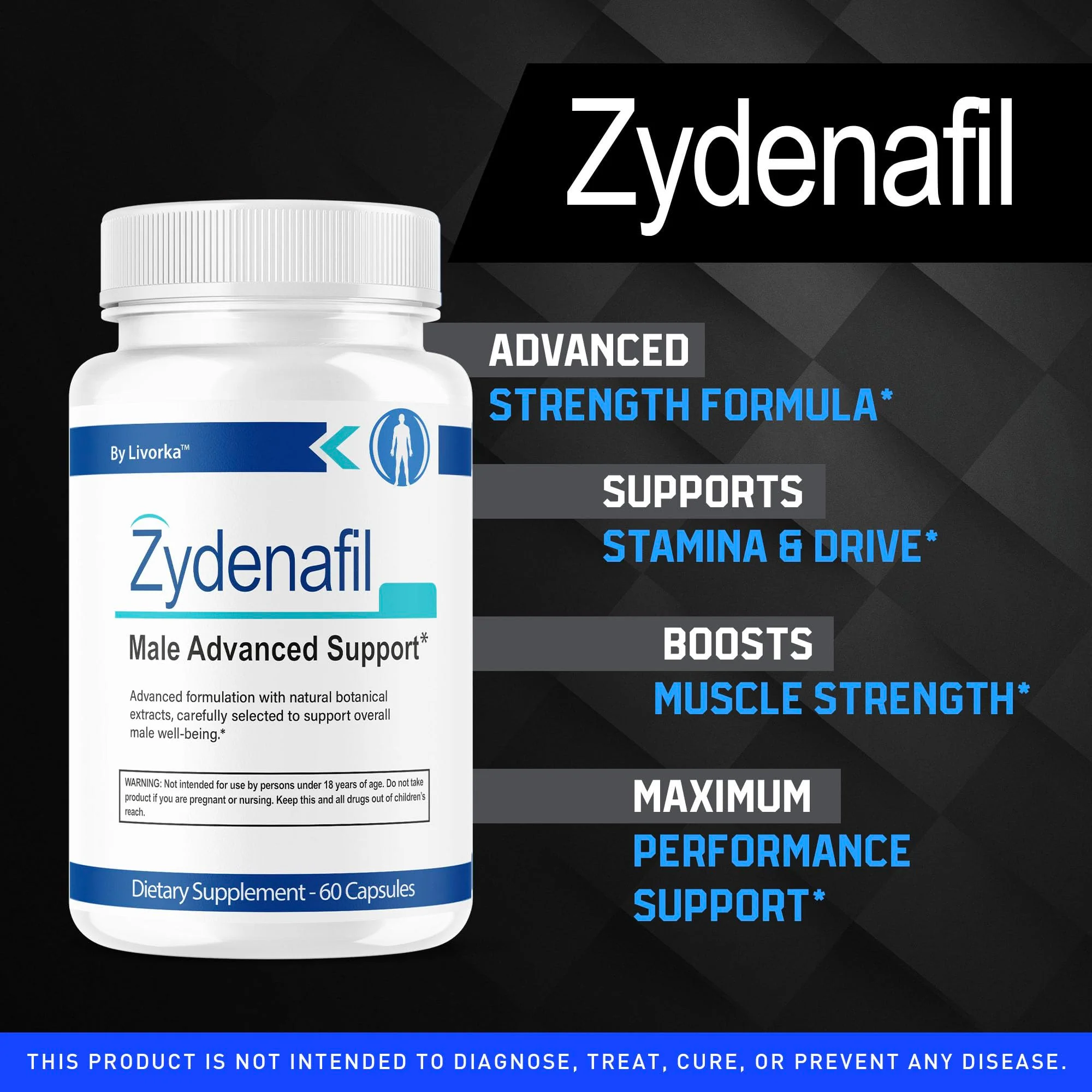 Zydenafil, Zydenafil Pills for Men, Zydenafil Pills for Men Advanced Formula, Zydenafil Pills, Zydenafil Supplement Support - All Natural Pills, Zydenafil Advanced Formula, 60 Capsules for 1 Month - Image 8
